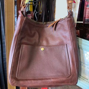 Leather Handbag Big size bag hand made